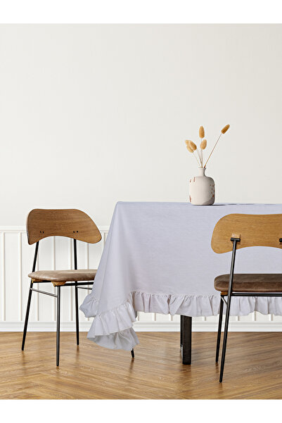 fersuay مفرش طاولة مربع من الكتان والقطن من بولدان