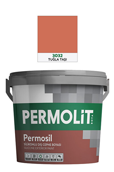 Permolit Permosil Silikonlu Dış Cephe Boyası, Uzun Ömürlü Koruma, | 3,5Kg - 1...
