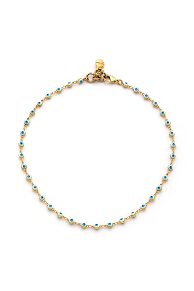 Mon Reve Goodluck Nazar Boncuk Altın Kaplama Kolye