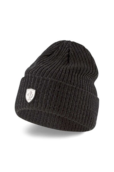 Puma Ferrari Sptwr Style Classic Cuff Beanie Unisex Siyah Bere - 02348401