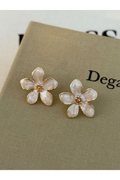 MioArt Mineli Women's Flower Model Earrings