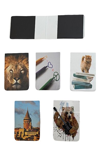 Sağlıkçı Shopping 5 Magnetic Bookmarks 2