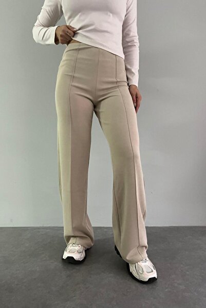 lizge giyim Modal Fabric - Wide Leg Trousers