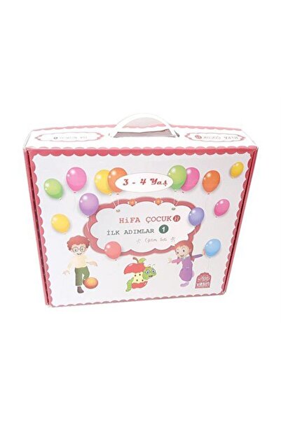 Yasin Yayınevi Hifa Çocuk Eğitim Seti İlk Adımlar 3-4 Yaş
