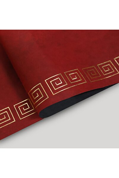 COLORPAK Çiçek Buket Ambalaj Kağıdı (BORDO-ROMA-DESEN) 57x57cm 10 adet