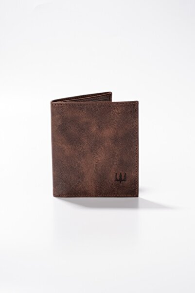 Getto Deri Zeus Minimal Hakiki Deri Kişiye Özel İsim Baskılı Cüzdan