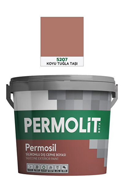Permolit Permosil Silikonlu Dış Cephe Boyası, Uzun Ömürlü Koruma, | 3,5Kg - 1...