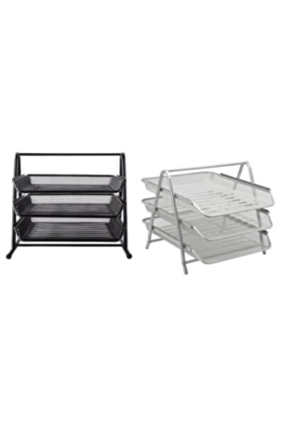 eher Set Tavite Metalice 3Buc/Set, Negru