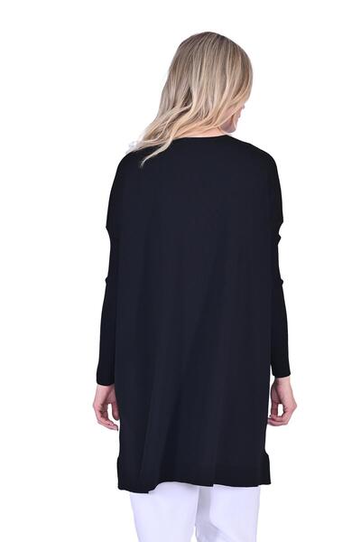 Invee Plain Tunic Black