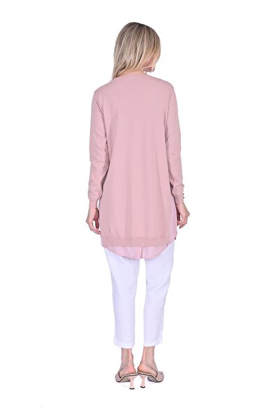 Invee Gömlek Garnili Triko Tunik SOMON