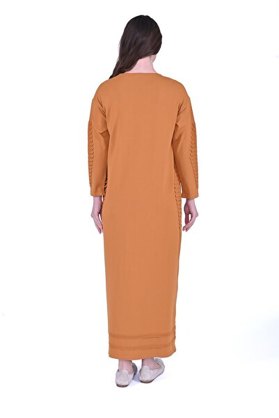 Invee Pramit Knitwear Dress Mustard