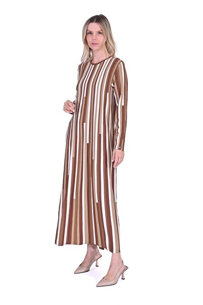 Invee Piano Knitwear Dress Soil