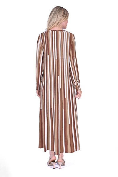 Invee Piano Knitwear Dress Soil