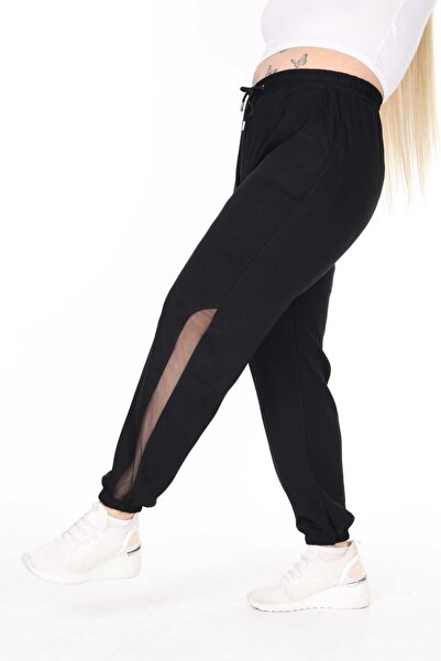 Esina Γυναικεία φούτερ με λεπτομέρεια από τούλι