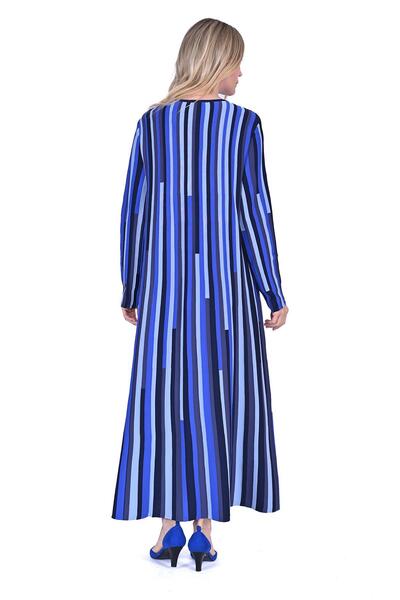 Invee Piano Knitwear Dress Dark Blue