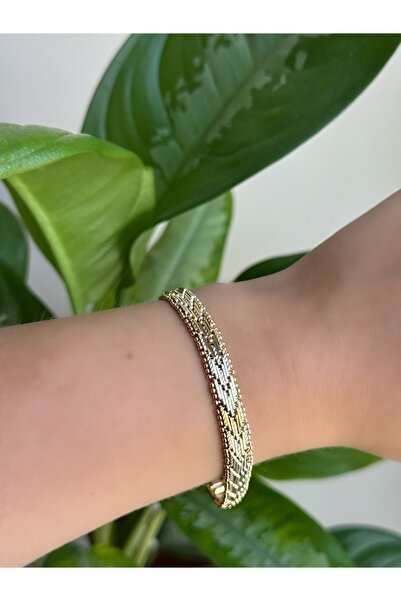 XUPING JEWELRY Xuping Kuyumcu Model Hasır İnce 14K Altın Kaplama Kararmaz VIP...