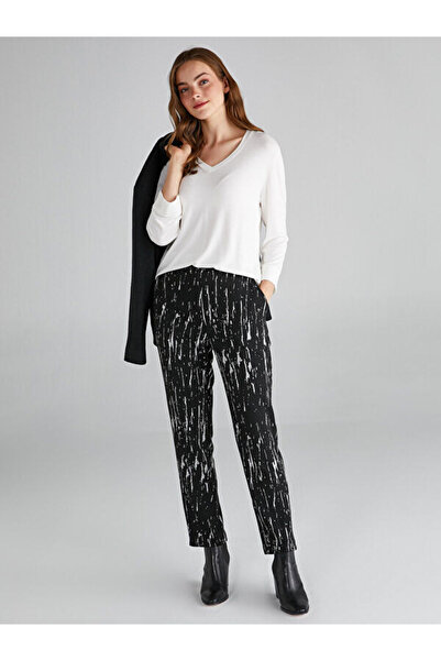 Faik Sönmez V Yaka Truvakar Kol T-Shirt B00018