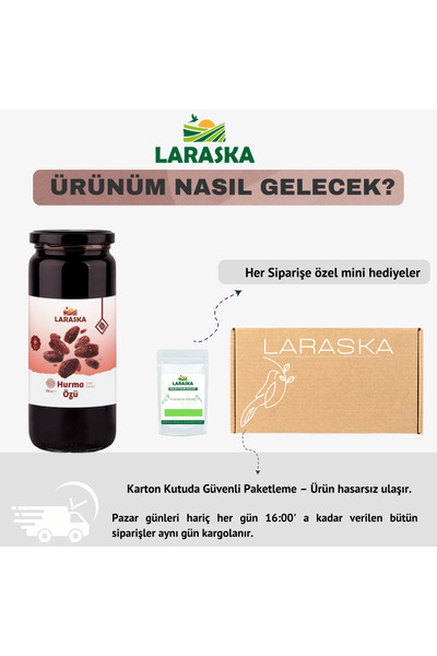 Laraska Hurma Özü 315 ml – Katkısız ve İlave Şekersiz %100 Doğal Soğuk Sıkım