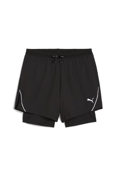 Puma EVERYDAY UW 2IN1 5 SHORT M BLACK ERKEK ŞORT