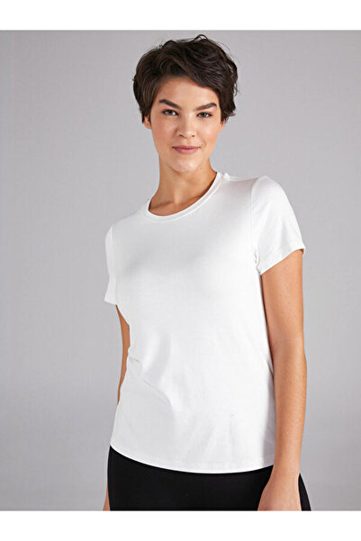 Faik Sönmez Μπλουζάκι με στρογγυλή λαιμόκοψη και κοντό μανίκι B00002