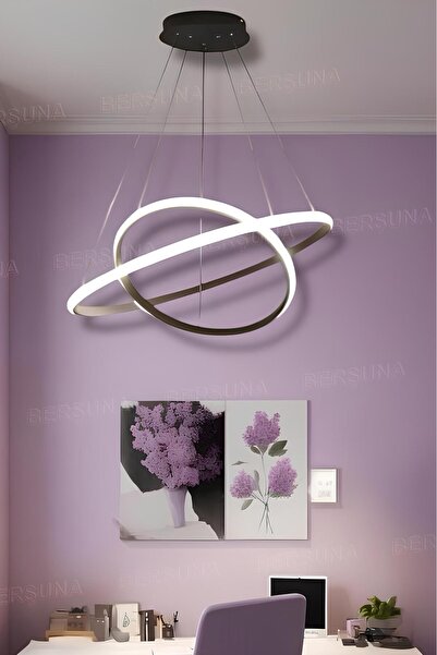 Tanya2 Tek Renk Modern Sarkıt Led Avize