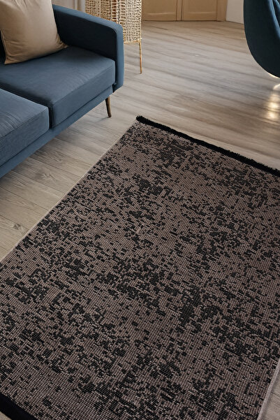 Serteks Bej Krem Şönil Kilim Oturma Çocuk Odası Salon Mutfak Hasır Yolluk Dok...