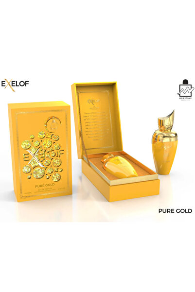 Milestone Exelof Pure Gold Eau De Parfum 85ml Unisex