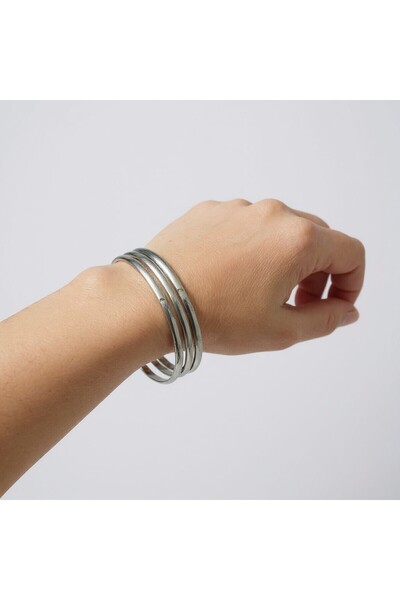 staınless steel 316l Paslanmaz Çelik Bombeli Oval Kesim Ajda Bilezik