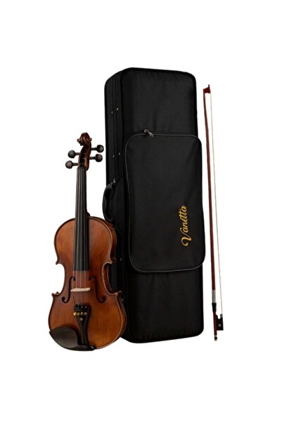 VANETTA VL-4 / 4/4 Masif Keman (Abanoz Kulak ve Aksam)