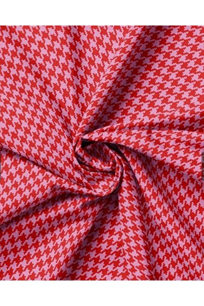 ovua Pink Runner with Goose Feet Pattern 45*150 cm 1 Piece