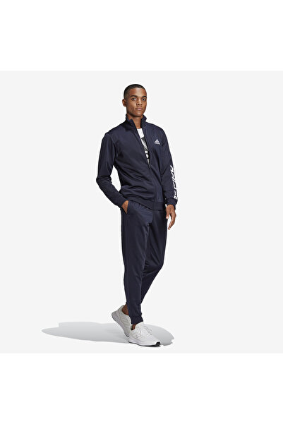adidas Ανδρικό σετ αθλητικής φόρμας Navy Blue Lin Tr Tt (GK9655)
