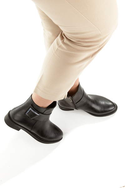 Stayil Shoes Günlük kadın bot fermanlı kaymaz tavan