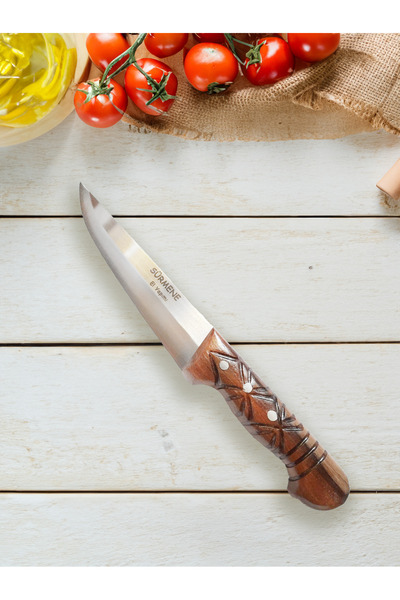 Sürmene Bıçakçı Hacı Ahmet Yöresel El Dövemesi Et Bıçağı