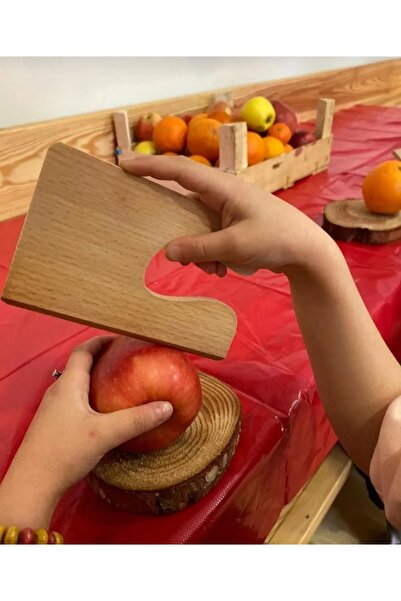 Genel Markalar Güvenli Ahşap Çocuk Bıçağı