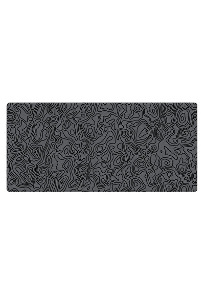 PORGE Gaming Mouse Pad 120x60 cm Mouse Pad Masa Boy Dikişli Kenar XXXL Mause Pad