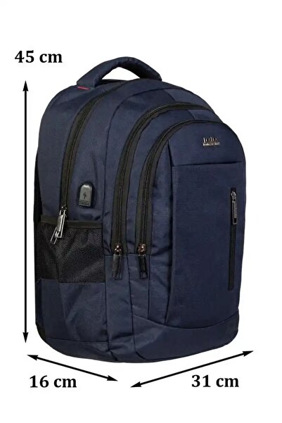 Case Club حقيبة ظهر Dada 05 من القماش المقاوم للماء مقاس 15.6 بوصة و5 حجرات مع حماية للصدمات مزودة بمنفذ USB