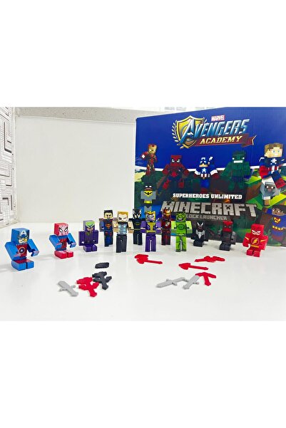 KİNKU Oyuncak Minecraft 23 Parça Aksesuarlı