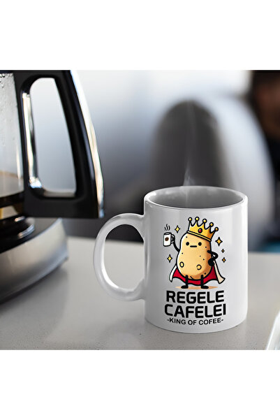 OEM Cana Personalizata, Regele Cafelei, 300 ml