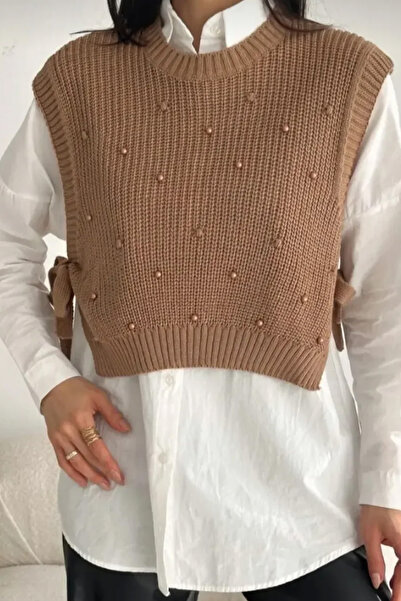 DAMGA Collection Pearl Knitwear Women's Sweater