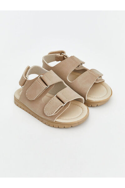 LC Waikiki New Season Double Banded Velcro Baby Boy Sandals - S5Ia57Z1