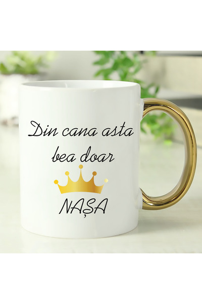 OEM Cana personalizata, Din cana asta bea doar Nasa, 300 ml