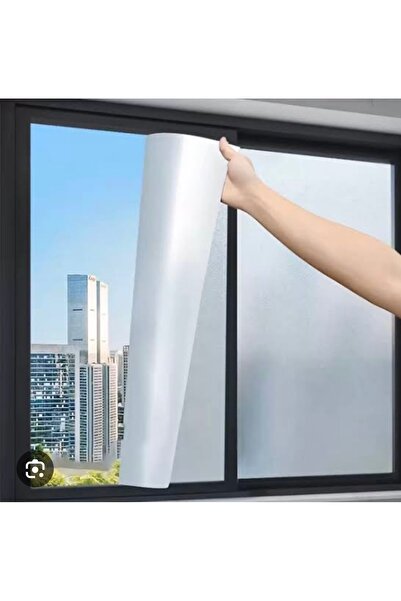 BRN Reklam kendinden yapışkanlı camlara özel buzlu cam filmi