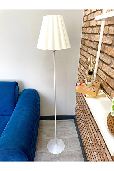 DREAM MODE Modern Şık İskandinav Tarz Lambader – Metal Ayaklı Salon Oturma Odası ve Yatak Odası Aydınlatma