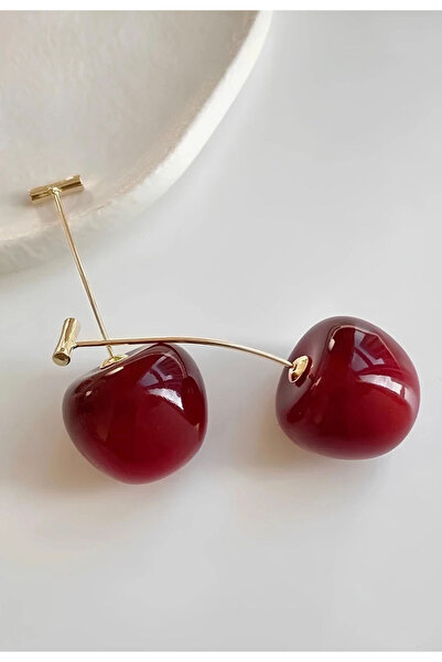 İnDerin Women's Cherry Earrings