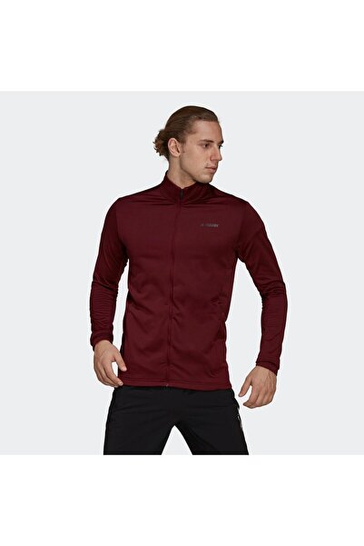 adidas Terrex Multi Primegreen Erkek Bordo Ceket (HA2297)
