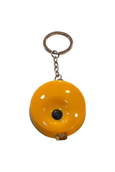 İfaş Tekstil Makina Anahtarlıklı Otomatik Mezura 1.50 Metre 60 Inch Mini Taşınabilir Çift Taraflı Ölçüm Aleti