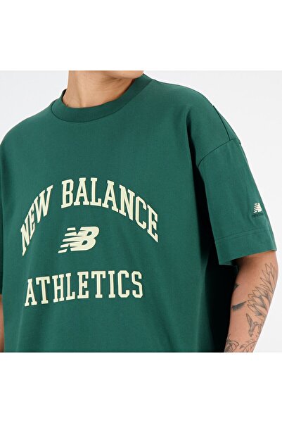 New Balance WNT1402 Πράσινο γυναικείο μπλουζάκι