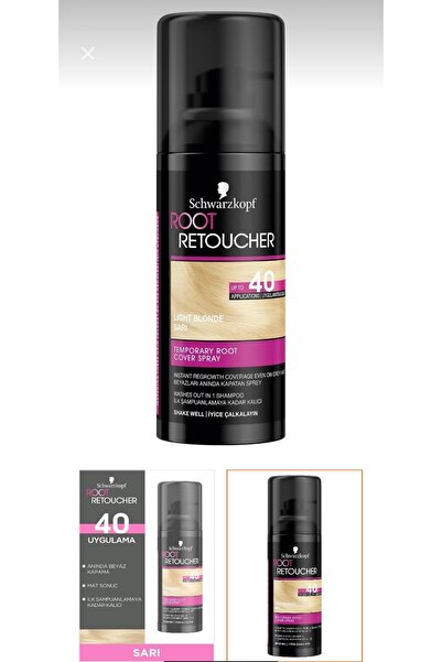 Marka Schwarzkopf ROOT RETOUCHER Sprey Boya 120 ml - Sarı