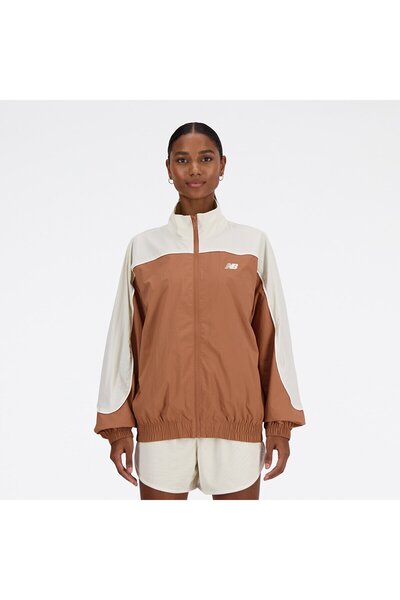 New Balance Wj41506 Bej Kadın Mont & Yelek