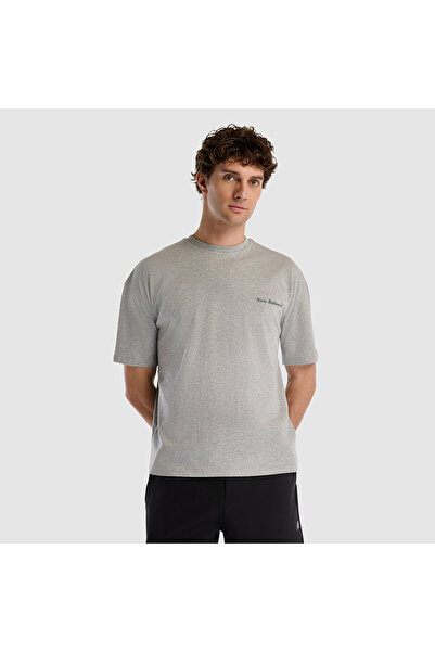 New Balance MNT1528 Gri Erkek Tişört